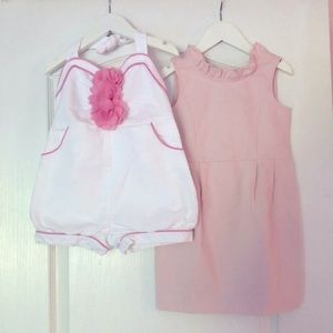 Jamie and Jack Romper and Dress Size 4